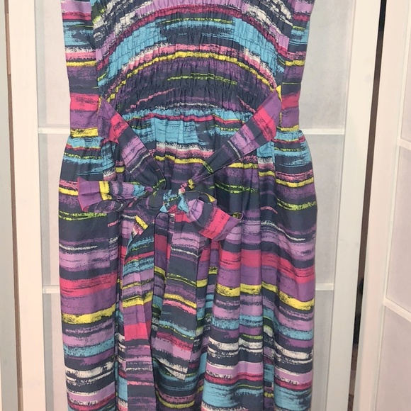 All About Lila Sleeveless Sundress Tie in Back - Picture 2 of 7